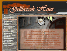 Tablet Screenshot of gellbersch-haus.de